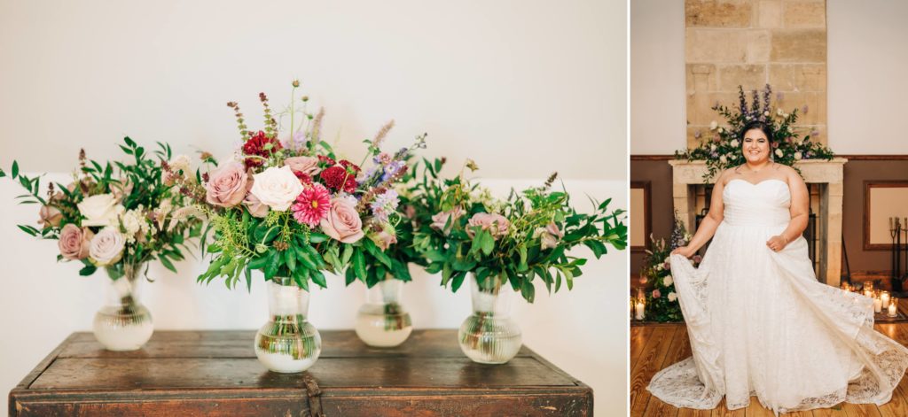 studio posy wedding bouquets
