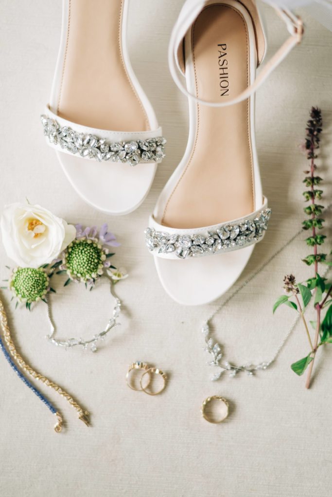 brides shoes and accessories