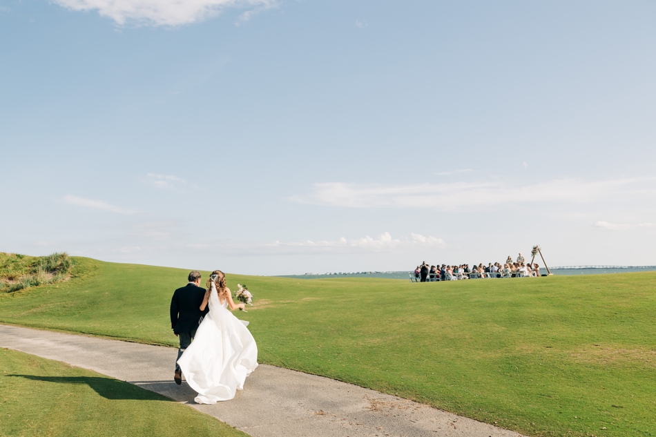 Ceremony at Nags Head Golf Links