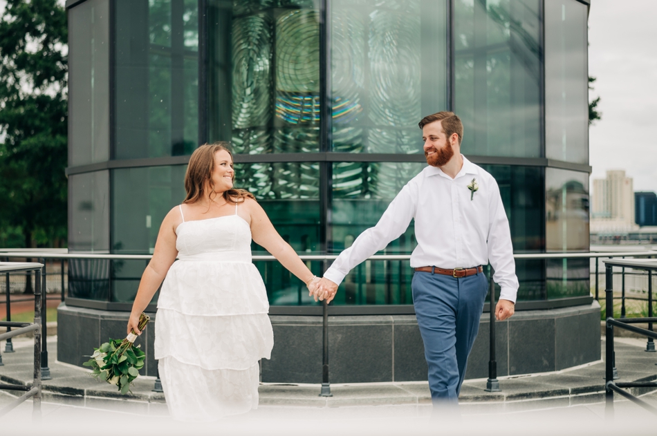 elopement in old town Portsmouth va