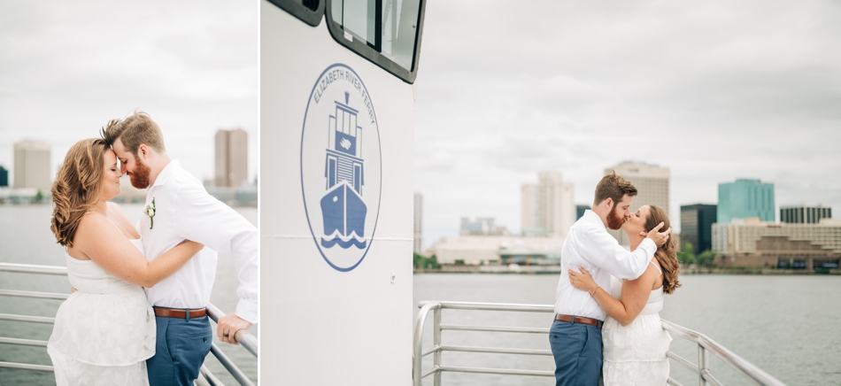 downtown Norfolk elopement at waterside district