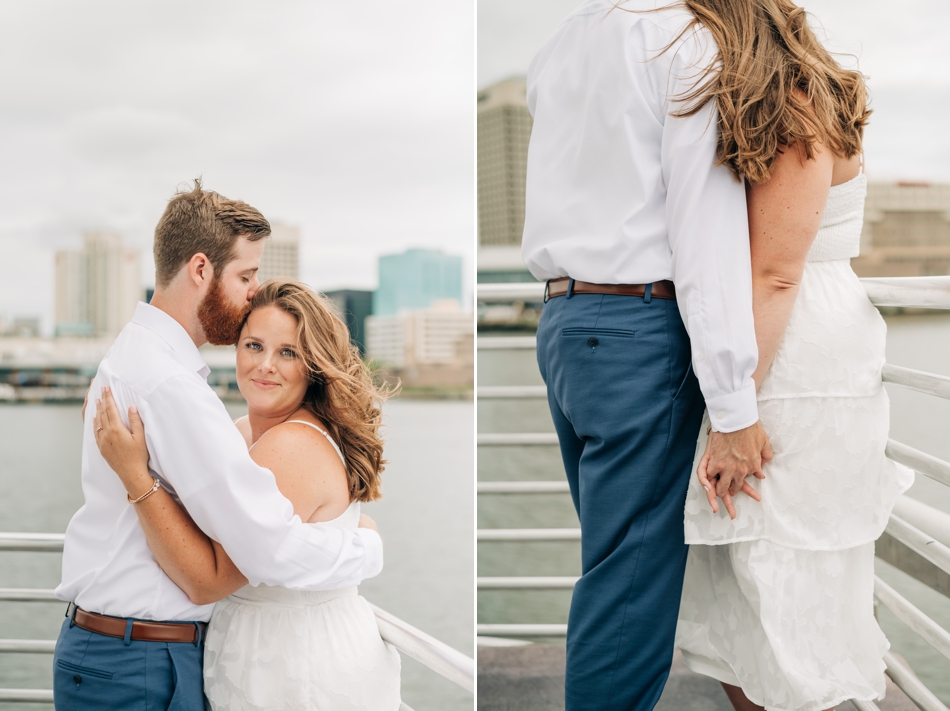 downtown Norfolk elopement at waterside district