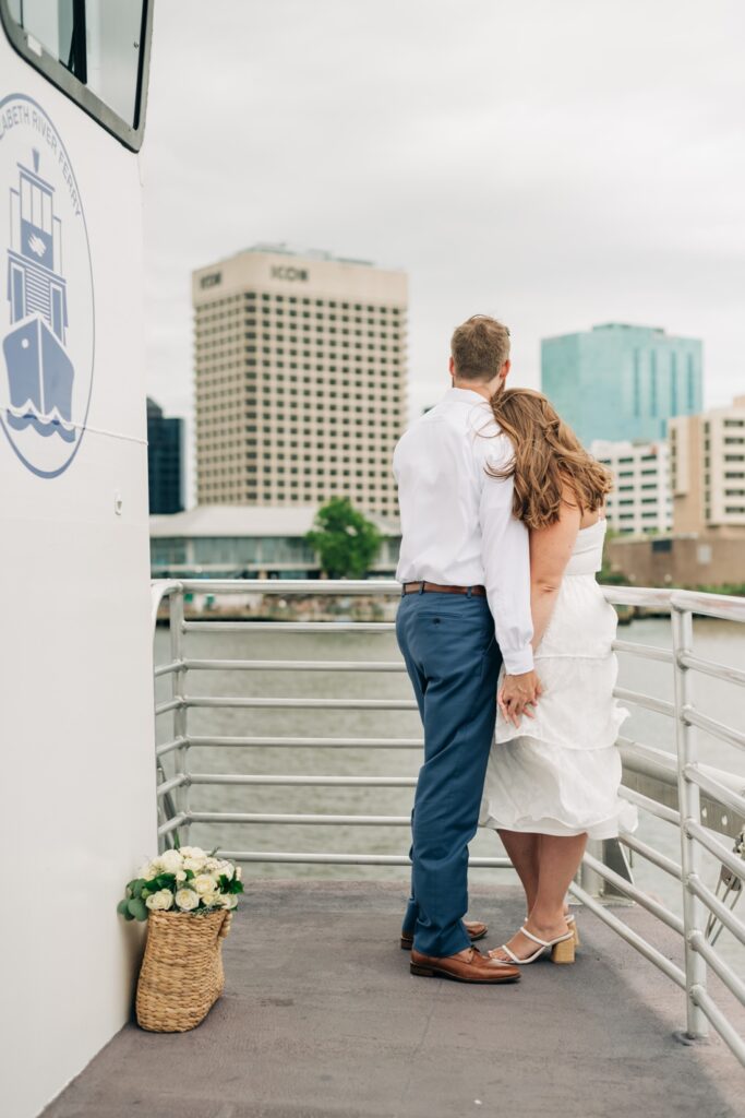 downtown Norfolk elopement at waterside district