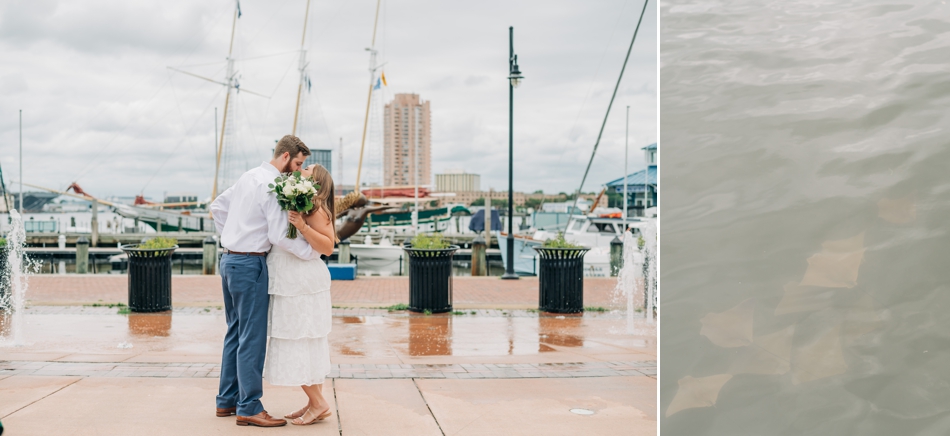 downtown Norfolk elopement at waterside district