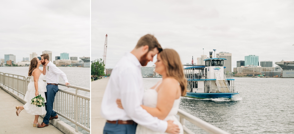 elopement in old town Portsmouth va