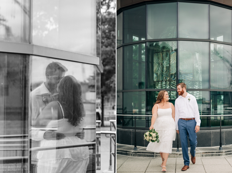 elopement in old town Portsmouth va