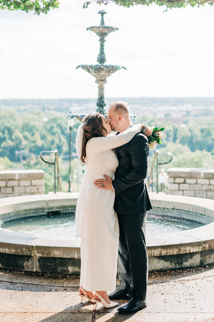 elopement at libby hill park in richmond virginia