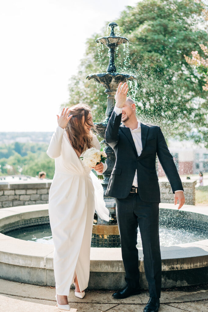 elopement at libby hill park in richmond virginia