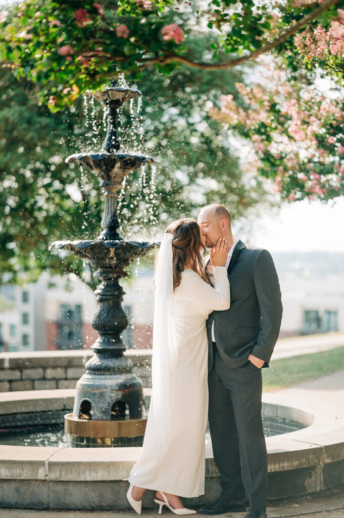 elopement at libby hill park in richmond virginia