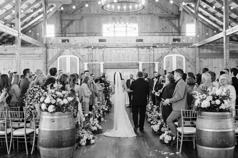 Indoor Ceremony at Shadow Creek Wedding