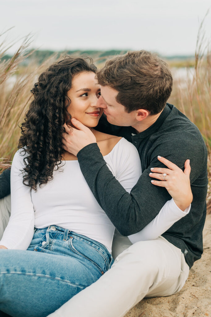 engagement photos at Pleasure House Point