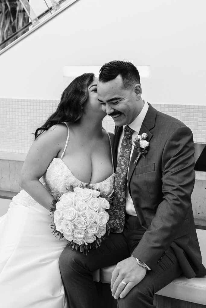 Bride and Groom photos in downtown Norfolk VA