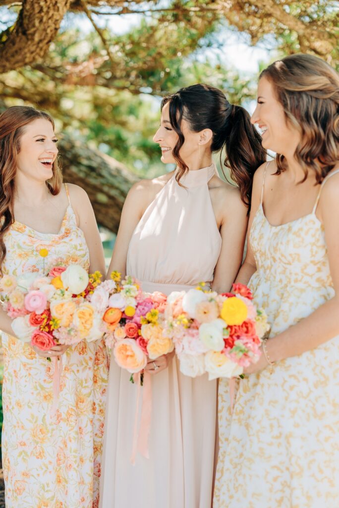 summer wedding florals