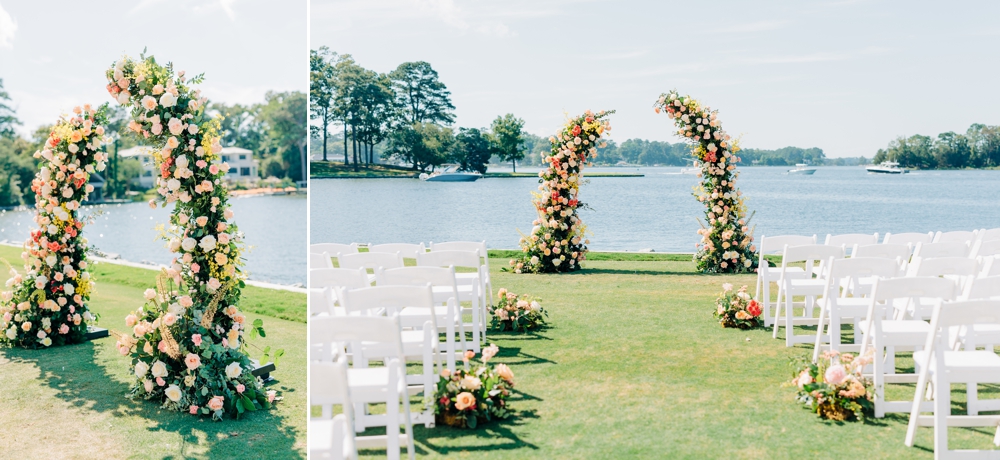 Ceremony at Cavalier Golf & Yacht Club