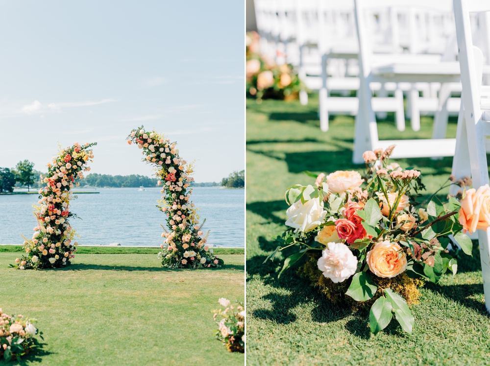 Ceremony at Cavalier Golf & Yacht Club