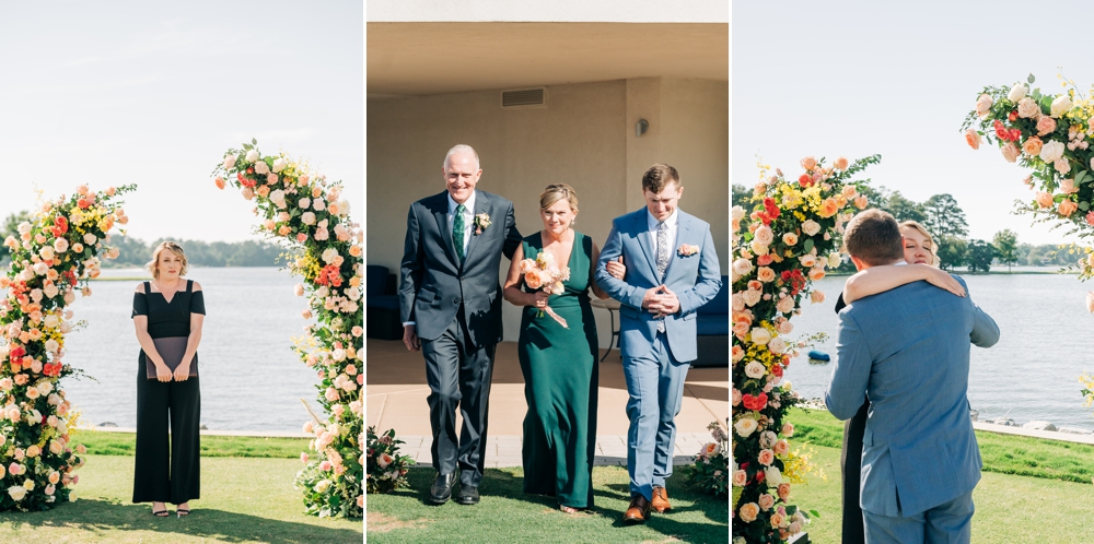 Ceremony at Cavalier Golf & Yacht Club