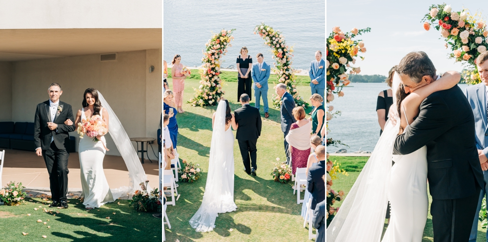 Ceremony at Cavalier Golf & Yacht Club