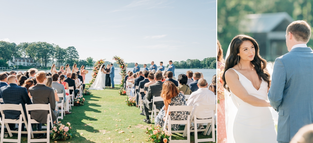 Ceremony at Cavalier Golf & Yacht Club