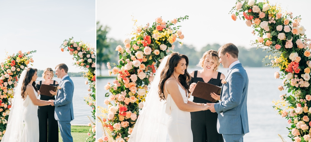 Ceremony at Cavalier Golf & Yacht Club