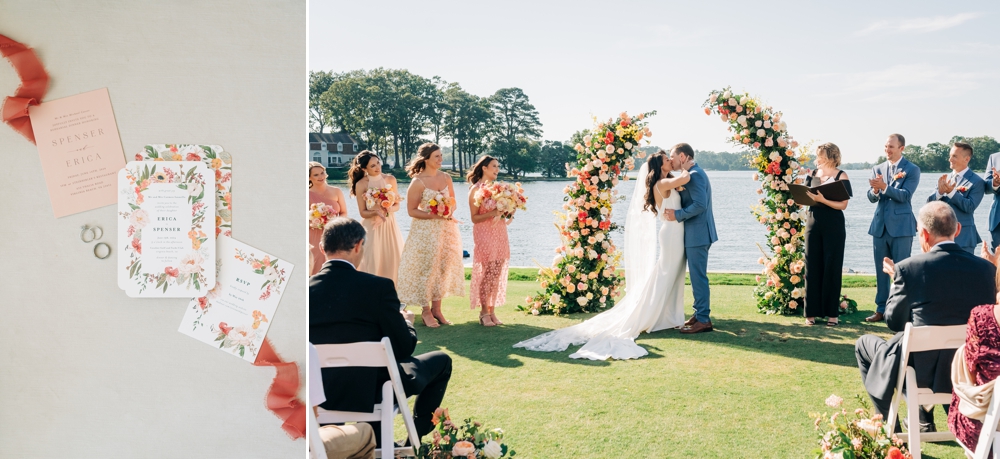 Ceremony at Cavalier Golf & Yacht Club