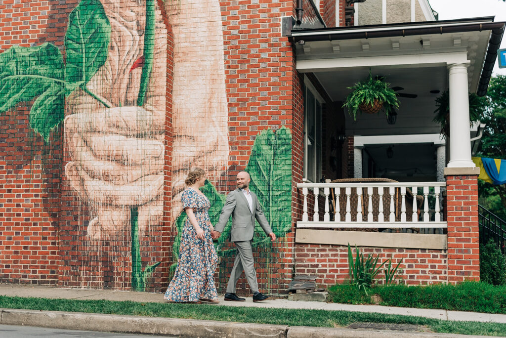 Richmond Museum District Engagement Portraits