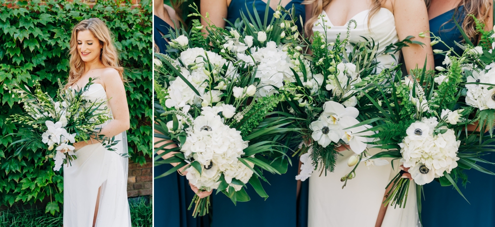 Wedding party portraits at The Hermitage Museum