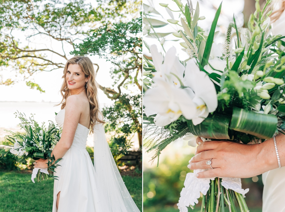 Bride portraits at The Hermitage Museum