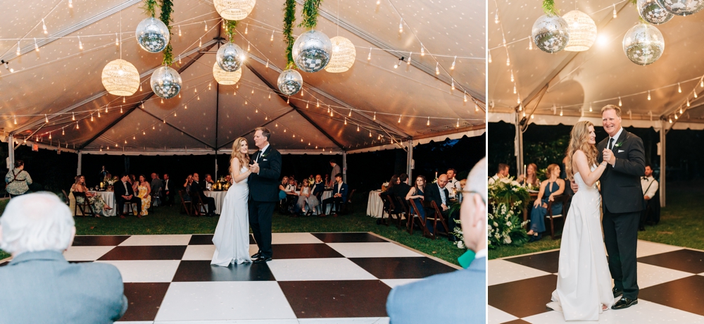 parent dances at wedding