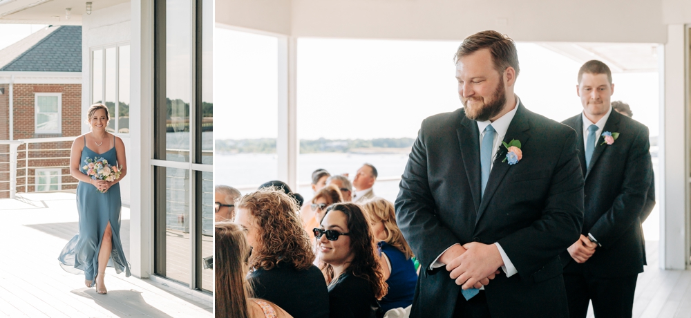 spring ceremony at The Lesner Inn