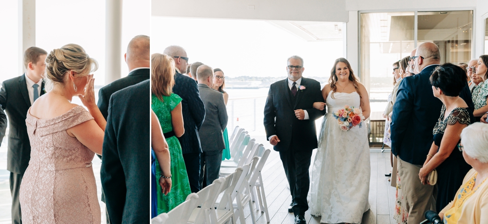 spring ceremony at The Lesner Inn