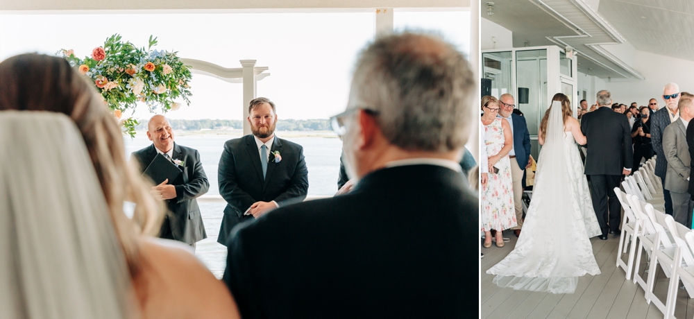 spring ceremony at The Lesner Inn