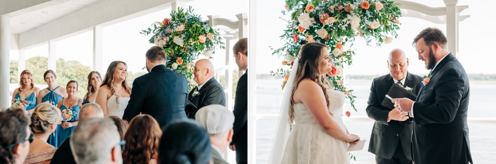 spring ceremony at The Lesner Inn