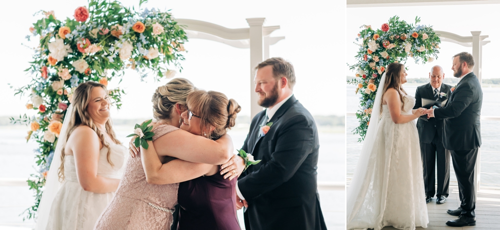 spring ceremony at The Lesner Inn