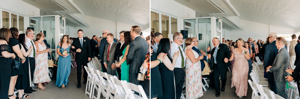 spring ceremony at The Lesner Inn