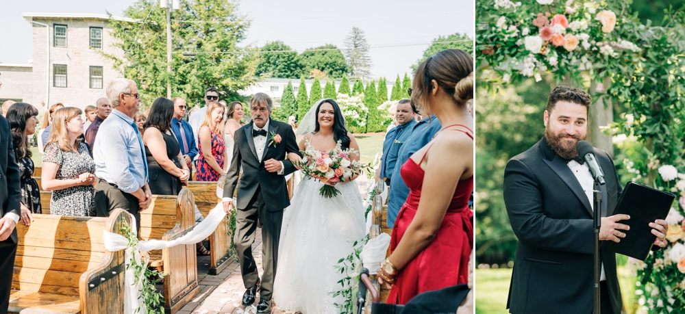 Ceremony at The Sinclair Skaneateles NY