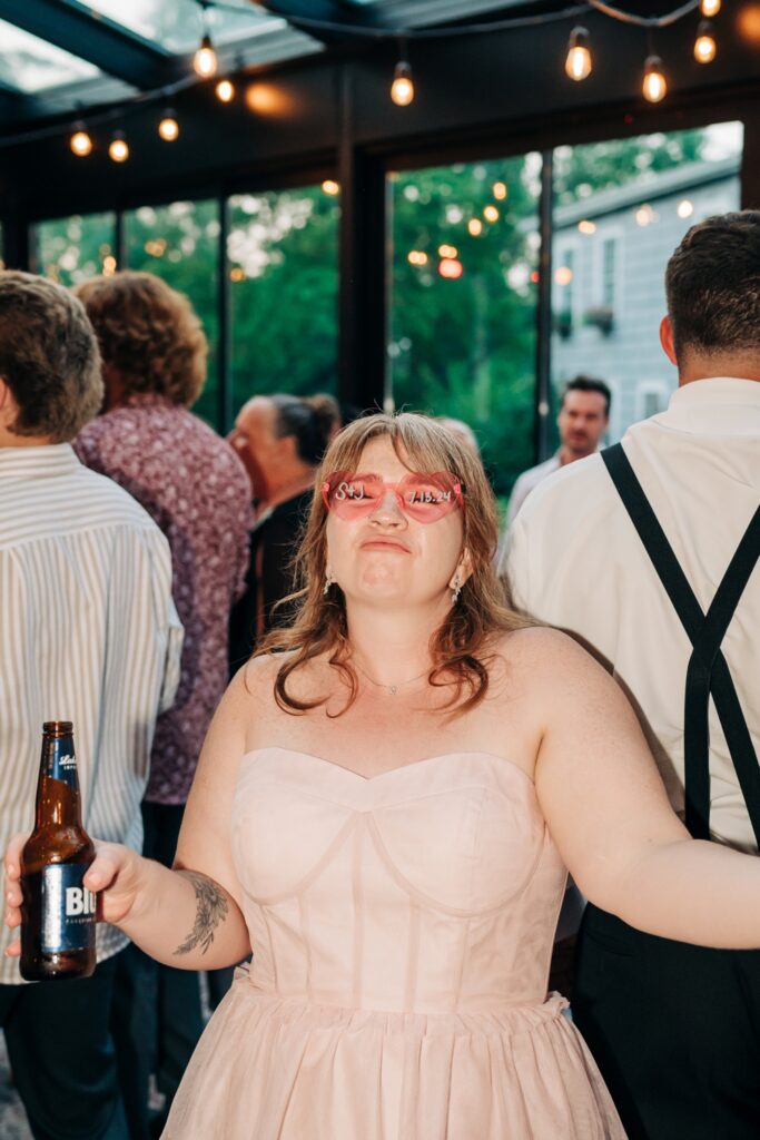 fun wedding party photos at The Sinclair