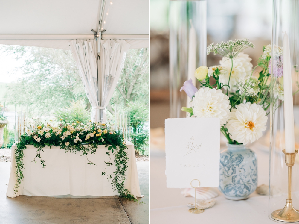 Reception at Glen Ellen Farms