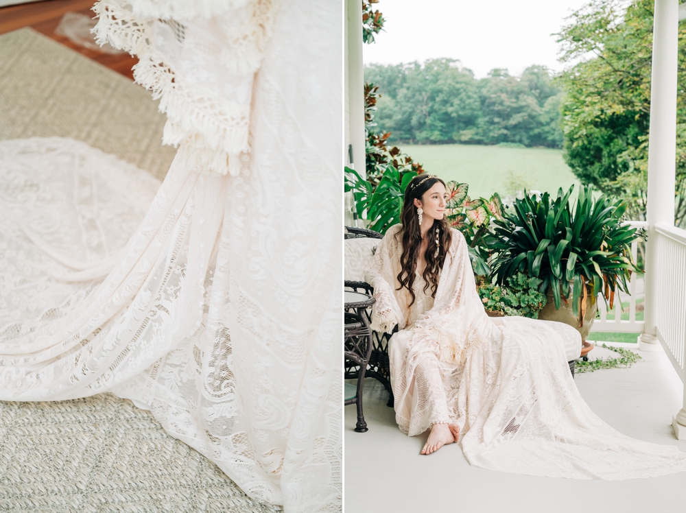 Boho Festival bride