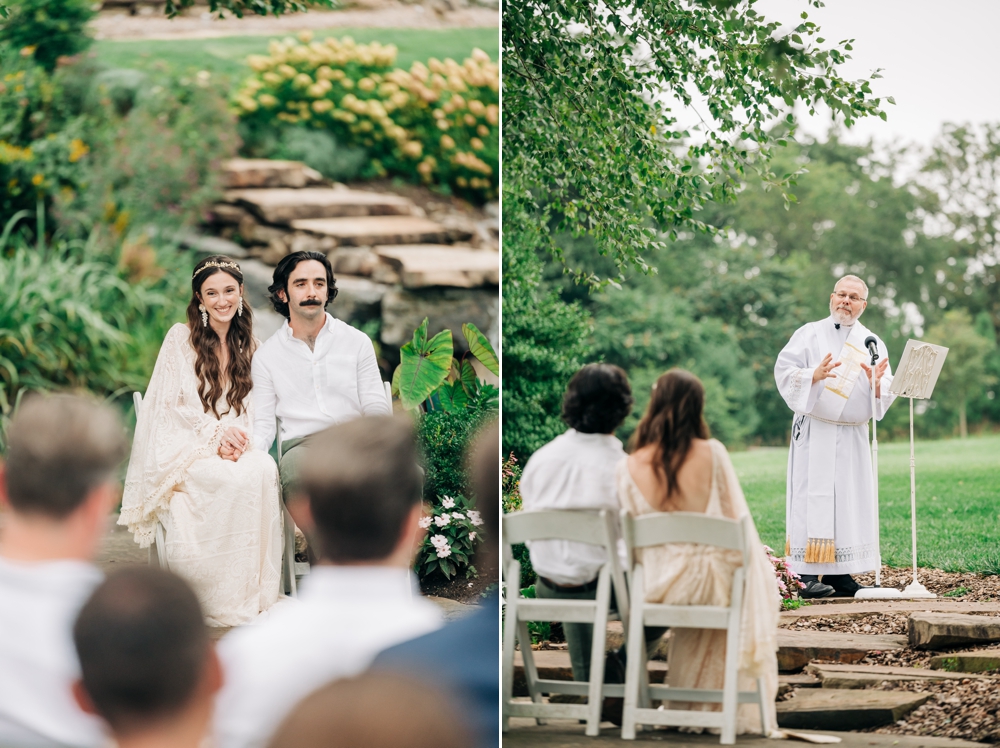 Boho Catholic Wedding