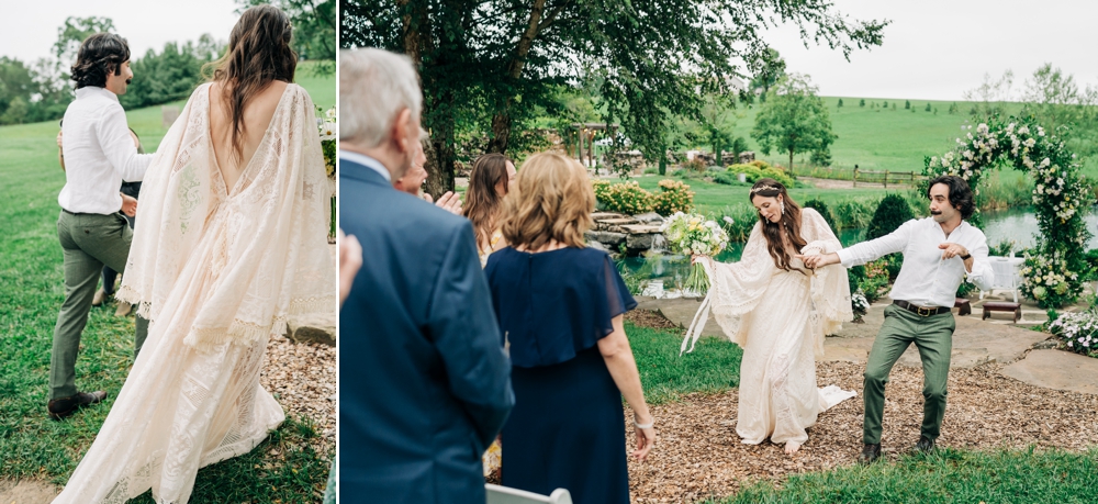 Boho Catholic Wedding