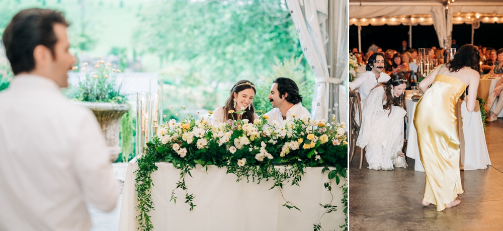 Reception at Glen Ellen Farms