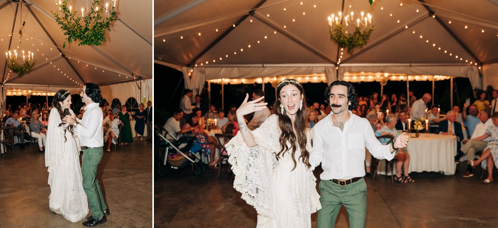 Reception at Glen Ellen Farms