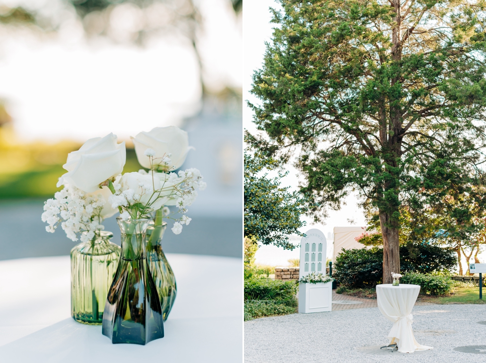 Garden wedding at hermitage museum