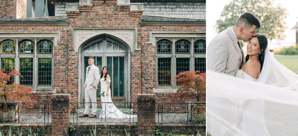 Garden wedding at hermitage museum