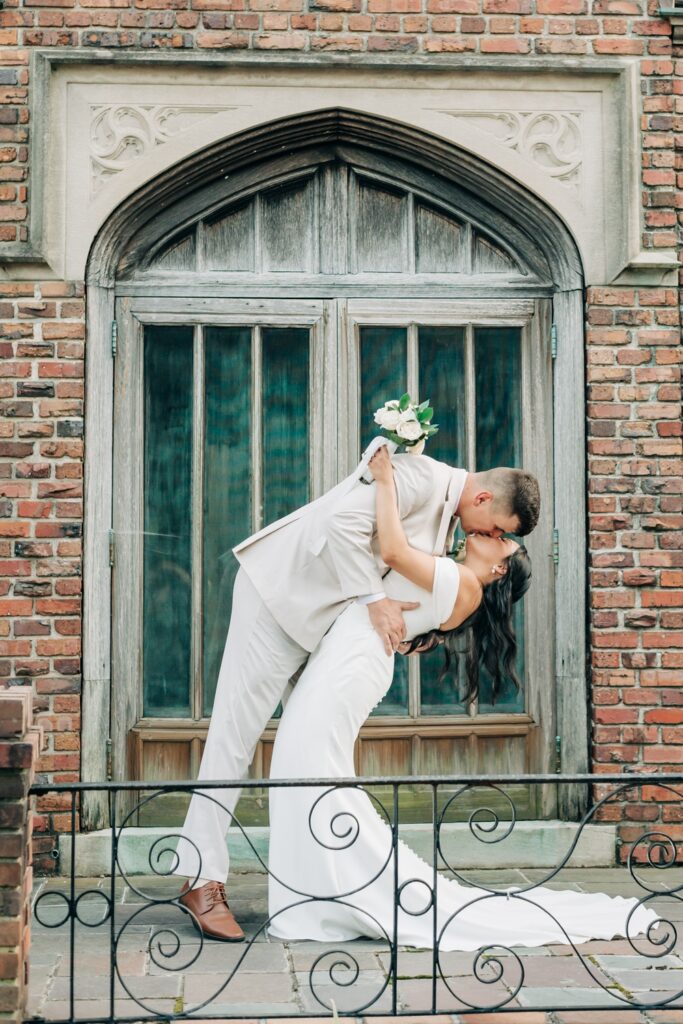 Garden wedding at hermitage museum