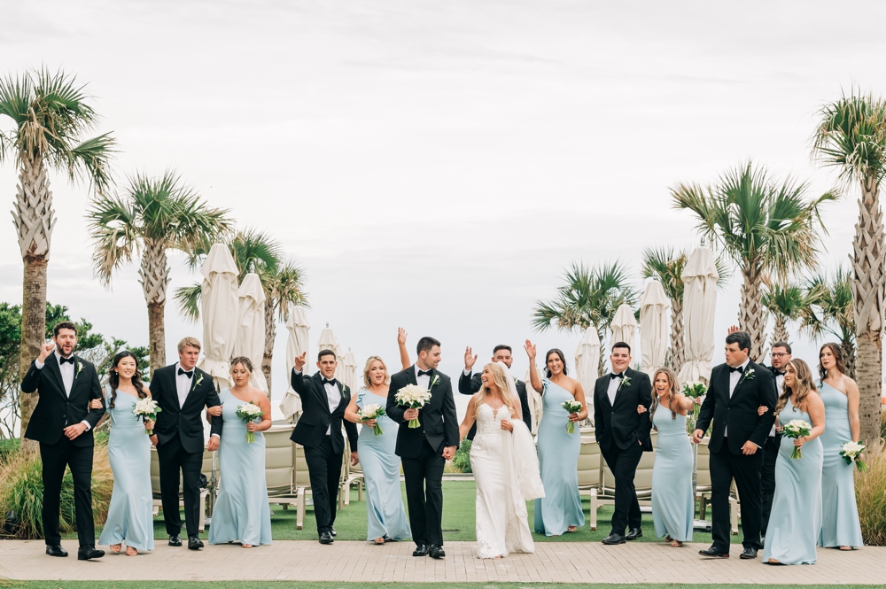 Wedding photos at Marriott VA Beach Oceanfront