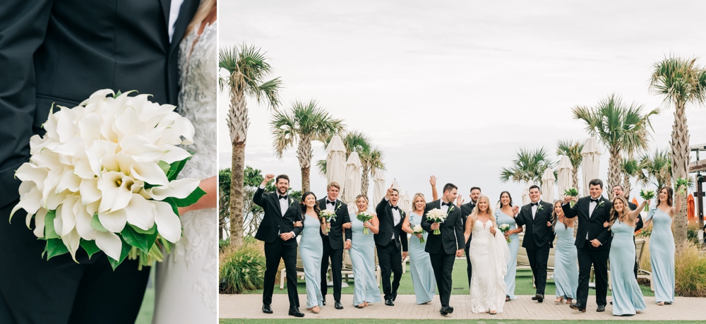 Wedding photos at Marriott VA Beach Oceanfront