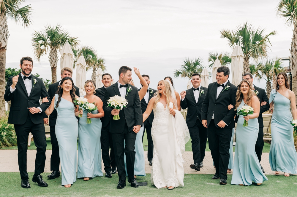 Wedding photos at Marriott VA Beach Oceanfront