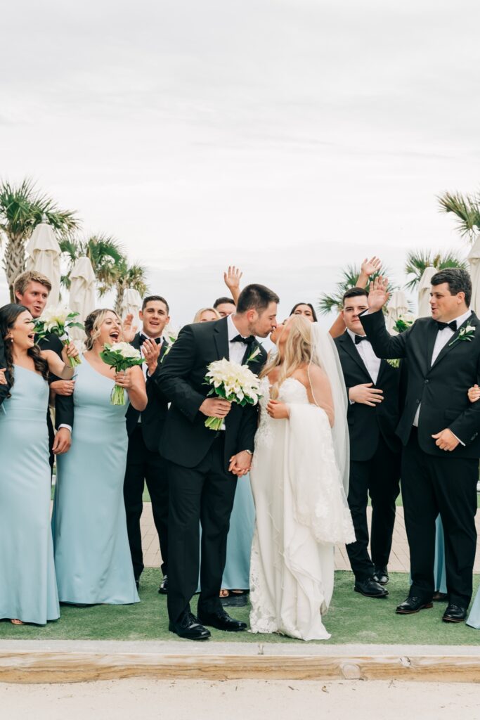 Wedding photos at Marriott VA Beach Oceanfront