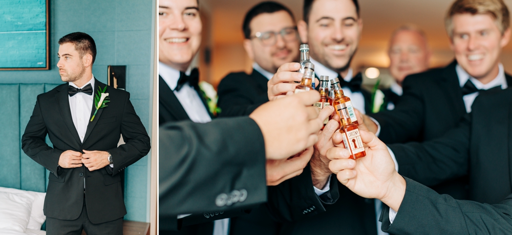 Groom at Marriotte VA Beach Oceanfront